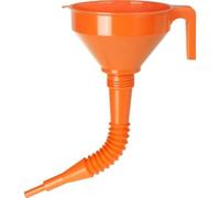 Entonnoir en polyéthylène Ø 160, capacité 1,2 l, polyéthylène bec flexible 02 662 Résistant aux huiles, aux acides et aux carburants
