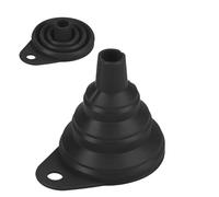 Entonnoir en silicone, entonnoir pliable en silicone pour bouteilles d'eau, huiles, liquides et poudres, outil pratique de remplacement d'entonnoir
