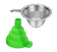 Entonnoir en silicone pour filtre en résine UV, pièces d'imprimante 3D Anycubic ELEGOO--green