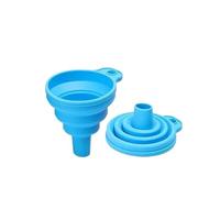 Entonnoir Entonnoir de cuisine pliable en silicone for remplir une bouteille d'eau avec un transfert liquide, pot d'huile portable, des gadgets(Color1)