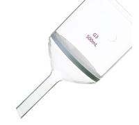 Entonnoir filtrant Buchner en verre borosilicaté avec disque fritté - Taille des pores G3 0,016-0,03 mm for la filtration en laboratoire(500ml)