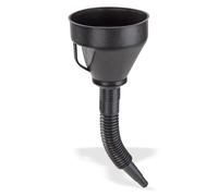 Entonnoir flexible en plastique noir D22055