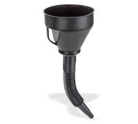 Entonnoir flexible en plastique noir D22055