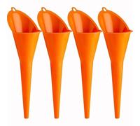 Entonnoir Huile Moteur, Entonnoir Voiture En Plastique, Entonnoirs Extra Longs Pour Transmission D'huile Moteur Moto Locomotive Voiture (4 Pièces)