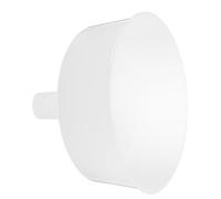 Entonnoir Large en Plastique Alimentaire Blanc, Large Bouche | Remplissage Rapide, Débit D’air Optimisé, Forme Conique Épaisse, pour Bocaux et Bière