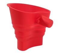 Entonnoir large pour mélangeur, goulotte farine pliable, embout large bouche avec versement facile, accessoire d'entonnoir en silicone qualité alimentaire, batteur sur socle avec conception flexible