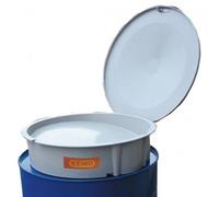Entonnoir PFV avec couvercle pour fût acier 200 litres - CEMO - 5348