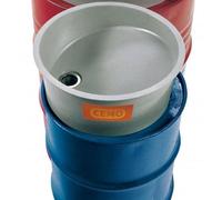 Entonnoir PFV sans couvercle pour fût acier 60 litres - CEMO - 5493