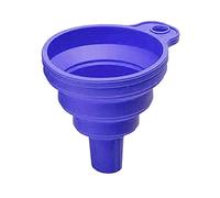 Entonnoir pliable en silicone, entonnoir pratique pour la cuisine et la maison, remplissage facile et peu encombrant 7 cm violet