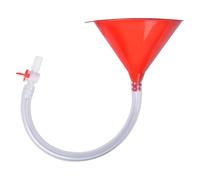 Entonnoir pour boire de la bière avec valve d'étanchéité - Verres réutilisables, tuyau anti-fuite, jeu de boissons, activité de groupe, camping-car, voyage à la plage, barbecue, rassemblement | Tubes