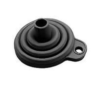 Entonnoir pour le secteur automobile - Silicone anti-éclaboussures Largeur polyvalente, ouverture, entonnoir de vidange d'huile, protection contre les fuites également cuisine, laboratoire et |