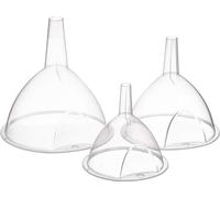 Entonnoir Secret de Gourmet Plastique transparent (3 pièces)