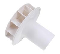 Entonnoir Siphon pour Eau de Pluie en PVC Blanc, Ø110 MM | Débit Contrôlé, des Éclaboussures Bruit, Raccord pour Tuyau de Collecte et Récolte