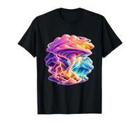 Entonnoir Tornado Rose avec Nuages d'orage T-Shirt