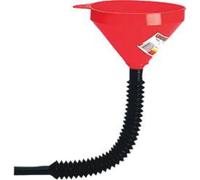 ENTONNOIR UNIVERSEL ROUGE A/FLEXIBLE NOIR--10488
