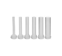 Entonnoirs de rechange pour poussoir vertical à saucisses 5 kg - Lot de 6, Buses Ø 14 à 35 mm en plastique alimentaire