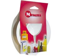 Metaltex lot de 3 entonnoirs
