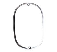 Entourage chromé de vitre arrière type "US" sur feux Europe pour VOLKSWAGEN Combi Split (08/1961-07/1967)