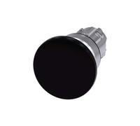 siemens Siemens Indus.Sector Bouton-poussoir champignon 22 mm, rond, noir 3SU1050-1BD10-0AA0 Quantité:1