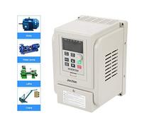 Entraînement à fréquence variable 220V AC4KW, connexion monophasée au convertisseur de fréquence à onduleur triphasé, contrôleur de vitesse VFD, conduite à large plage de régulation de vitesse, faible