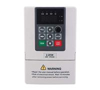 Entraînement à fréquence Variable,380V 2.2KW VFD Drive Inverter pour Moteur triphasé,Convertisseur de Moteur pour Machines de Production,Ventilateurs,Pompes,Régulateur de Vitesse inverseur