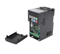 Entraînement à fréquence variable de 2,2 kW pour moteurs 3 phases 380 V avec ventilateur de refroidissement silencieux et télécommande jusqu'à 1,5 m de distance
