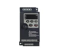 Entraînement à fréquence variable Inverseur d'entraînements à fréquence variable de 220 0.75KW/moteur à courant alternatif/VFD/1 entrée de phase et sortie de 3 pH