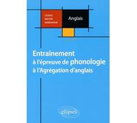 Entraînement À L'épreuve De Phonologie À L'agrégation D'anglais