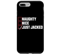 Entraînement Amusant de Musculation Naughty Nice Just Jacked Coque pour iPhone 7 Plus/8 Plus