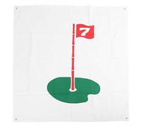 Entraînement au Golf Hit Tissu en Tissu Premium Durable Toile Golf Frapper Target Net avec Une rétroaction sonore Nette pour l'entraînement en Plein air intérieur 1.5x1,5 m (en Forme de 7)