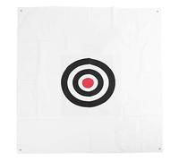 Entraînement au Golf Hit Tissu en Tissu Premium Durable Toile Golf Frapper Target Net avec Une rétroaction sonore Nette pour l'entraînement en Plein air intérieur 1.5x1,5 m (Type de Point)