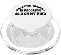 Entraînement au Marathon en Cours 26.2 on My Mind Runner PopSockets PopGrip pour MagSafe