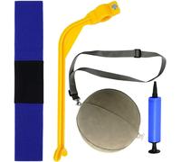 Entraînement Au Swing De Golf Brassard Avec Entraîneur De Swing De Golf Jaune Et Balle Golf Entraînement Gonflable Outil De Pompage 4 Pack Sets.[B989]