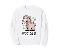 Entraînement avec My Stick Horse Cute Pony Rider Sweatshirt
