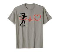 Entraînement cardio-fitness Hula Hoop Heartbeat EKG Heart Cute T-Shirt