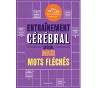 Entraînement cérébral - Maxi mots fléchés - Collectif - Marabout - broché - Livre-jeu
