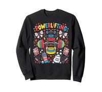 Entraînement coloré pour haltérophilie Sweatshirt