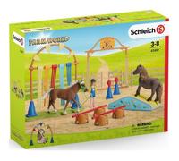 Entraînement d'agility pour Poney SCHLEICH - Pour enfant - Farm World - 42481