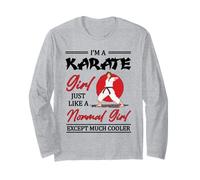 Entraînement d'arts Martiaux Amusants pour Filles de karaté Manche Longue