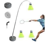 Entraînement de badminton individuel : kit d'entraînement de badminton portable pour un joueur | Outil d'entraînement de badminton haute élasticité, rebondisseur de