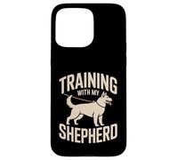 Entraînement de Chien avec Mon Berger Coque pour iPhone 15 Pro Max