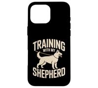 Entraînement de Chien avec Mon Berger Coque pour iPhone 16 Pro Max