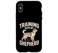Entraînement de Chien avec Mon Berger Coque pour iPhone X/XS