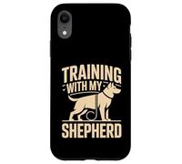 Entraînement de Chien avec Mon Berger Coque pour iPhone XR