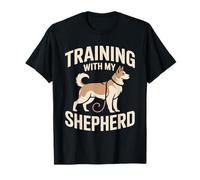 Entraînement de Chien avec Mon Berger T-Shirt