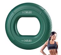 Entraînement de force de préhension - Anneau réglable en silicone de 78 | 5 mm | Cercle de renforcement de la poignée de l'-bras | Équipement d'entraînement des mains Portable pour les mains faible