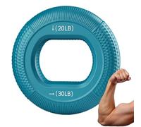 Entraînement de force de préhension - Anneau réglable en silicone de 78 | 5 mm | Cercle de renforcement de la poignée de l'-bras | Équipement d'entraînement des mains Portable pour les mains faible