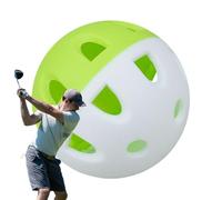 Entraînement de golfball, balles d'entraînement doux | 12 pièces Softball creux - Outil de pratiquant écaillement, équipement pratique pour les familles, les amis