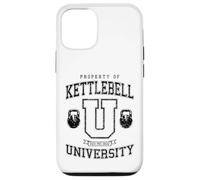 Entraînement de Gym Vintage Varsity Fitness de la Kettlebell University Coque pour iPhone 12/12 Pro