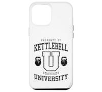 Entraînement de Gym Vintage Varsity Fitness de la Kettlebell University Coque pour iPhone 12 Pro Max